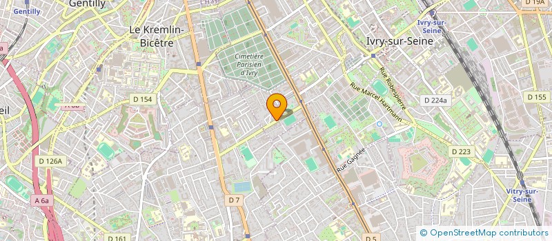 localisation de l'entreprise MONSIEUR AMAN BEN ZID  IVRY-SUR-SEINE