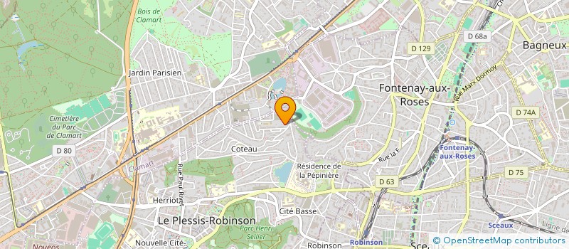 localisation de l'entreprise MONSIEUR AMAN MOHAMADSAID à LE PLESSIS-ROBINSON
