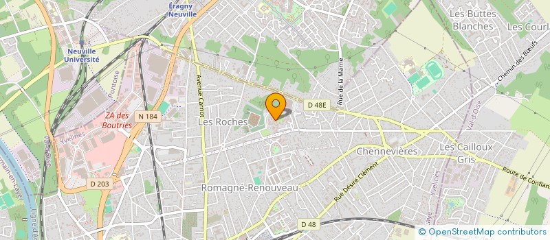 localisation de l'entreprise MONSIEUR AMAN YAO  CONFLANS-SAINTE-HONORINE