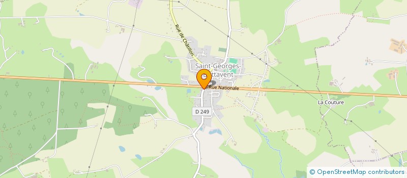 localisation de l'entreprise MONSIEUR AMAND BRILLANT à SAINT-GEORGES-BUTTAVENT