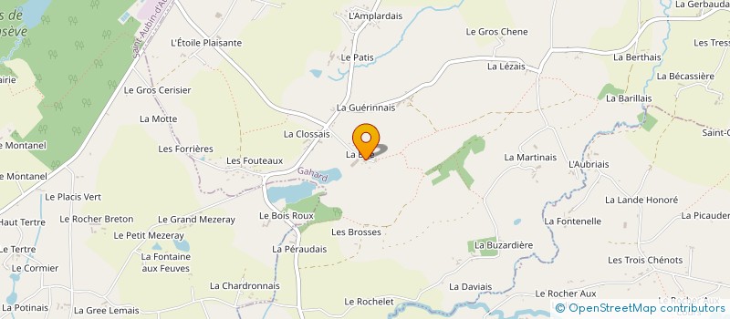 localisation de l'entreprise MONSIEUR AMAND CUPIF à GAHARD