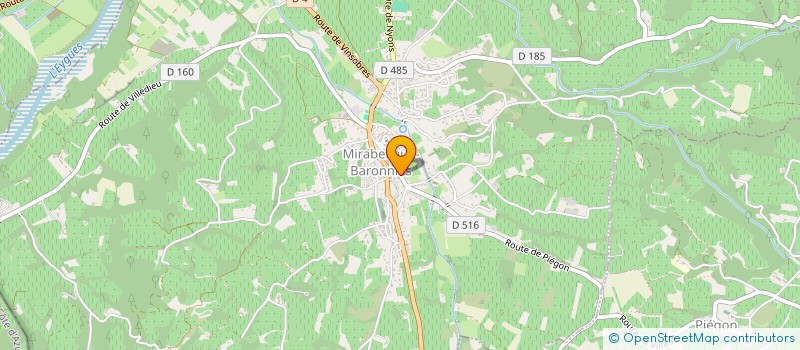 localisation de l'entreprise MONSIEUR AMAND IMBERT  MIRABEL-AUX-BARONNIES