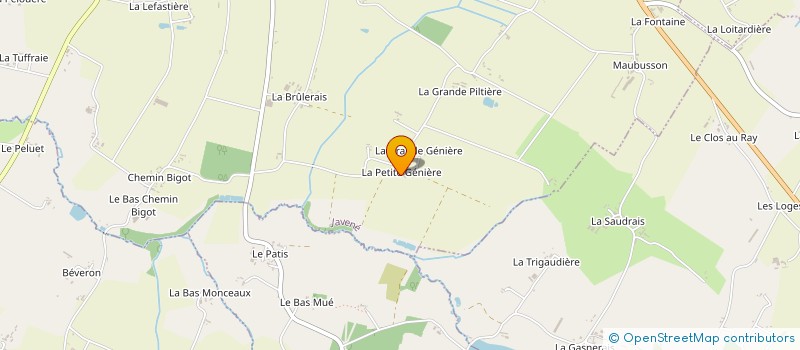 localisation de l'entreprise MONSIEUR AMAND JEHANNIN à JAVENE