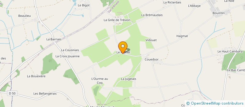 localisation de l'entreprise MONSIEUR AMAND LECOQ à VAL D'ANAST