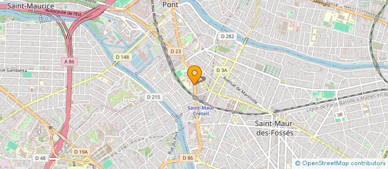 localisation de l'entreprise MONSIEUR AMANDIO CARRICO à SAINT-MAUR-DES-FOSSES