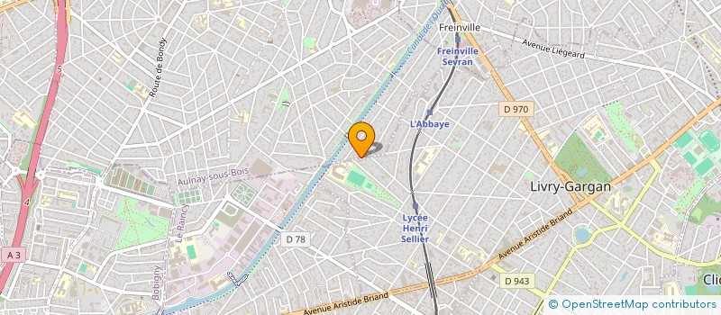 localisation de l'entreprise MONSIEUR AMANDIO FERNANDES à AULNAY-SOUS-BOIS