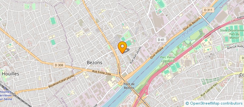 localisation de l'entreprise MONSIEUR AMANDIO MORAIS à BEZONS