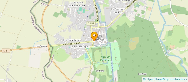 localisation de l'entreprise MONSIEUR AMANDIO PASCOAL GUERRA  RICHELIEU