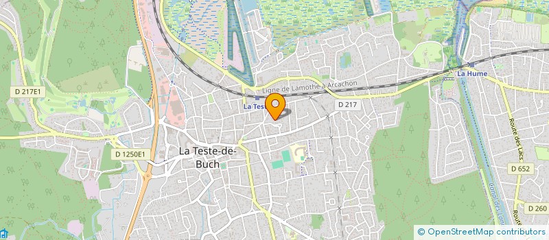 localisation de l'entreprise MONSIEUR AMANDIO PINTO à LA TESTE-DE-BUCH