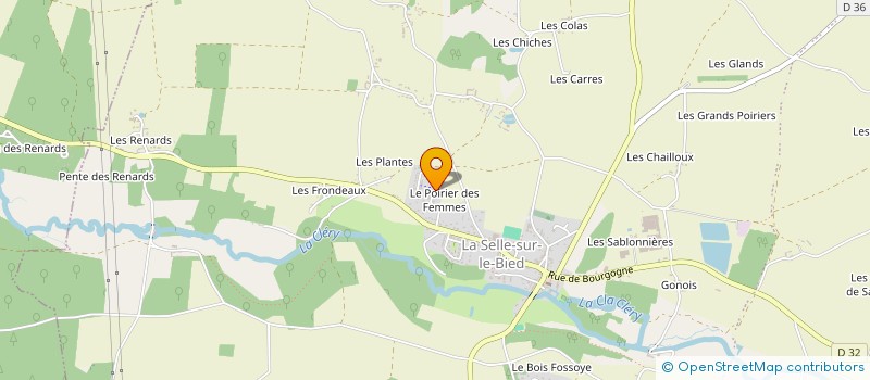 localisation de l'entreprise MONSIEUR AMANDYN RODA à LA SELLE-SUR-LE-BIED