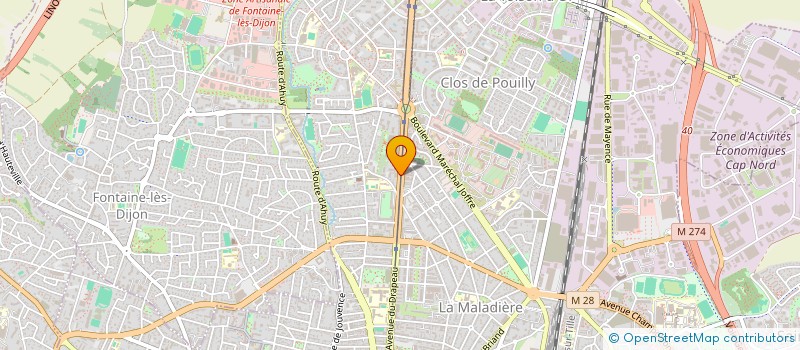 localisation de l'entreprise MONSIEUR AMANUEL GEBREZGABIHER  DIJON