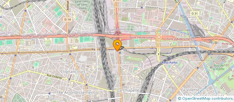 localisation de l'entreprise MONSIEUR AMANULLAH RASSOULI  PARIS