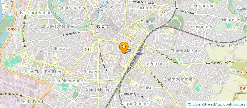 localisation de l'entreprise MONSIEUR AMANULLAH SAHAK à NIORT