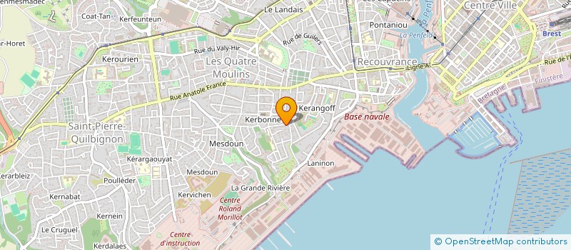 localisation de l'entreprise MONSIEUR AMAR ABADOU à BREST