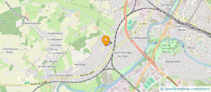 localisation de l'entreprise MONSIEUR AMAR ABAKAR ABDULBANAT  LE MANS