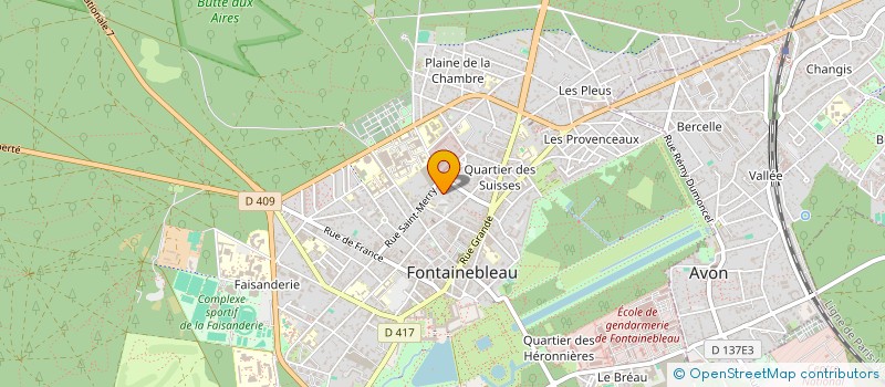 localisation de l'entreprise MONSIEUR AMAR ABOUDA à FONTAINEBLEAU