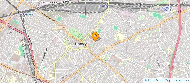 localisation de l'entreprise MONSIEUR AMAR ACHEK à DRANCY