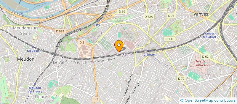 localisation de l'entreprise MONSIEUR AMAR ACHIBANE à ISSY-LES-MOULINEAUX