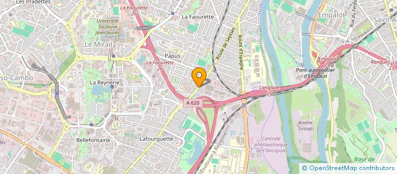 localisation de l'entreprise MONSIEUR AMAR AGRARE à TOULOUSE