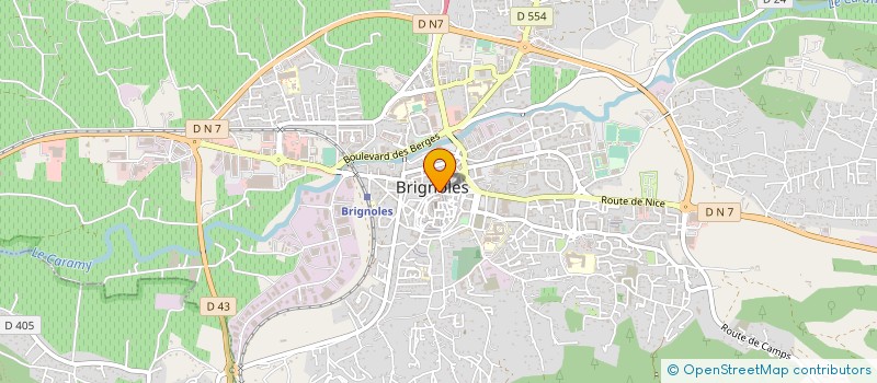 localisation de l'entreprise MONSIEUR AMAR AILAM à BRIGNOLES