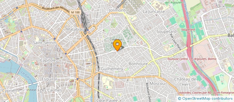 localisation de l'entreprise MONSIEUR AMAR AIT AMAR MEZIANE  TOULOUSE