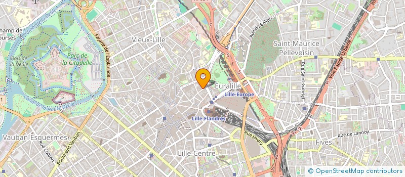 localisation de l'entreprise MONSIEUR AMAR ALILICHE  LILLE