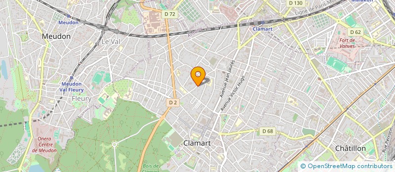 localisation de l'entreprise MONSIEUR AMAR ALIOUANE à CLAMART