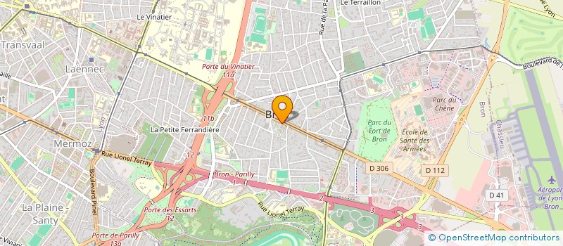 localisation de l'entreprise MONSIEUR AMAR AMARA  BRON