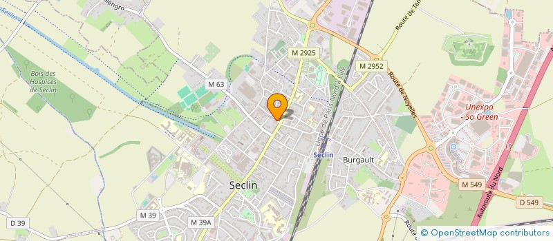 localisation de l'entreprise MONSIEUR AMAR AMARI  SECLIN