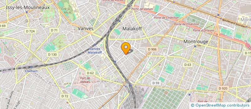 localisation de l'entreprise MONSIEUR AMAR AMIRAT à MALAKOFF