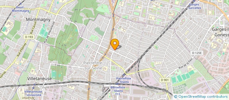 localisation de l'entreprise MONSIEUR AMAR AMOUBOUDI à PIERREFITTE-SUR-SEINE