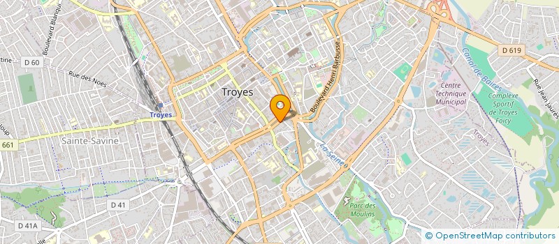 localisation de l'entreprise MONSIEUR AMAR ANDJOUH  TROYES