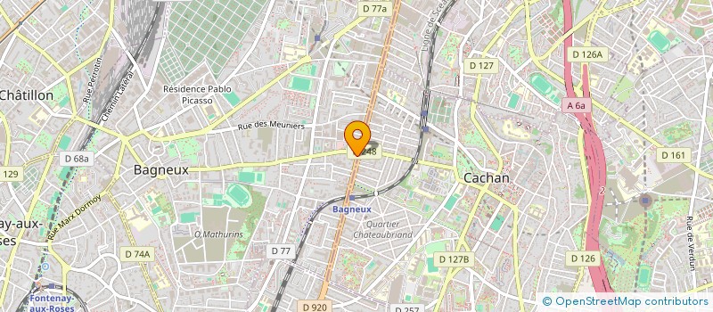 localisation de l'entreprise MONSIEUR AMAR ANTEUR à BAGNEUX