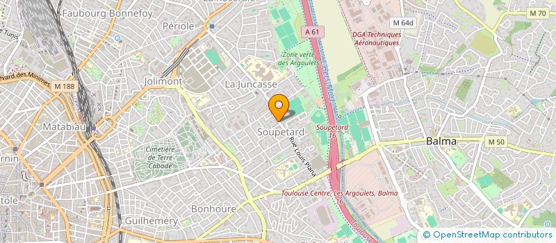 localisation de l'entreprise MONSIEUR AMAR ARIANE à TOULOUSE