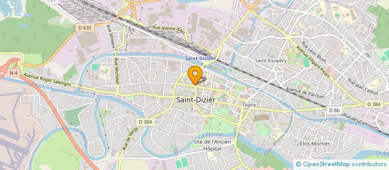 localisation de l'entreprise MONSIEUR AMAR ARSLANE  SAINT-DIZIER