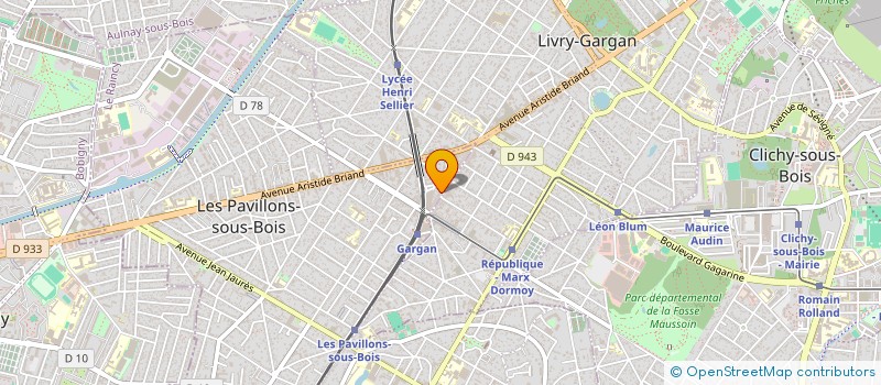 localisation de l'entreprise MONSIEUR AMAR ATTIA  LES PAVILLONS-SOUS-BOIS