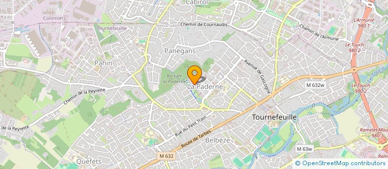 localisation de l'entreprise MONSIEUR AMAR BADRE à TOURNEFEUILLE