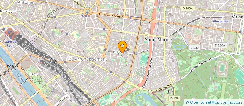 localisation de l'entreprise MONSIEUR AMAR BAKAR  PARIS