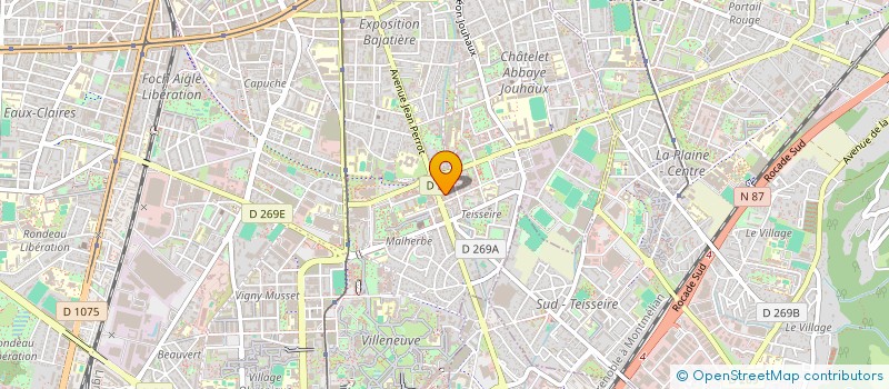 localisation de l'entreprise MONSIEUR AMAR BAKTI à GRENOBLE