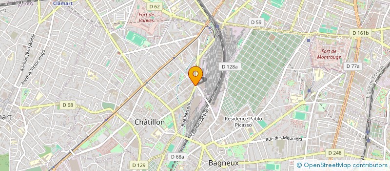 localisation de l'entreprise MONSIEUR AMAR BELGAID à CHATILLON