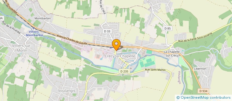 localisation de l'entreprise MONSIEUR AMAR BELHOUT à CRECY-LA-CHAPELLE