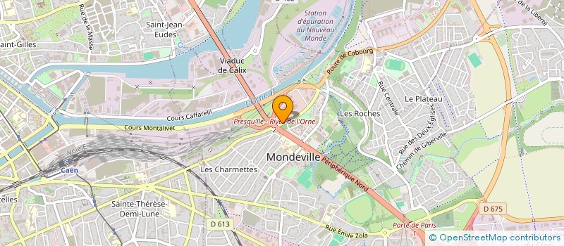 localisation de l'entreprise MONSIEUR AMAR BELLILI  MONDEVILLE