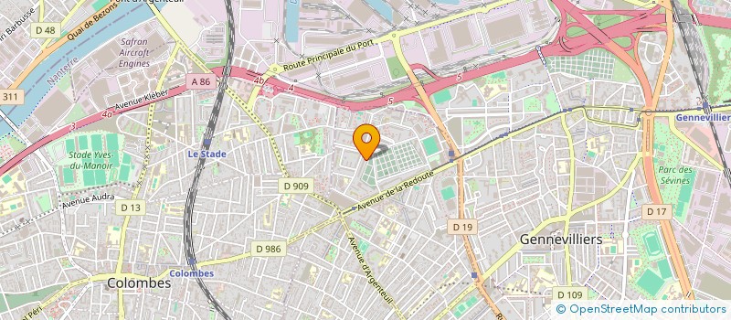 localisation de l'entreprise MONSIEUR AMAR BEN AMARA  ASNIERES-SUR-SEINE