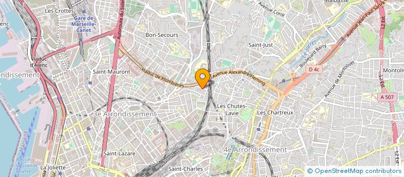 localisation de l'entreprise MONSIEUR AMAR BENGHEZALA à MARSEILLE
