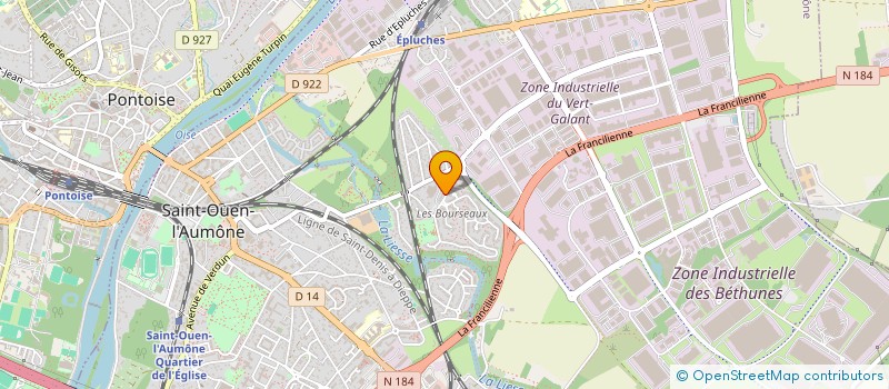 localisation de l'entreprise MONSIEUR AMAR BENHIDOUR  SAINT-OUEN-L'AUMONE