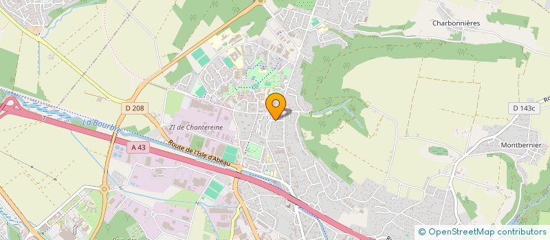 localisation de l'entreprise MONSIEUR AMAR BENKHORIS à BOURGOIN-JALLIEU
