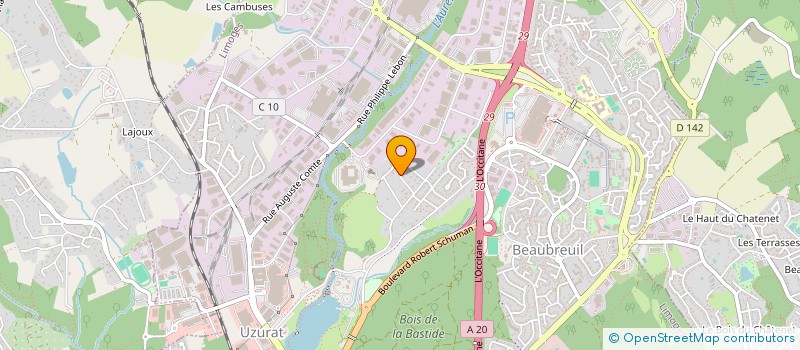 localisation de l'entreprise MONSIEUR AMAR BERREZGUA à LIMOGES