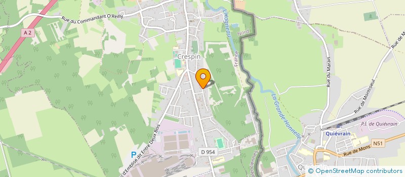 localisation de l'entreprise MONSIEUR AMAR BOULEHIA  CRESPIN