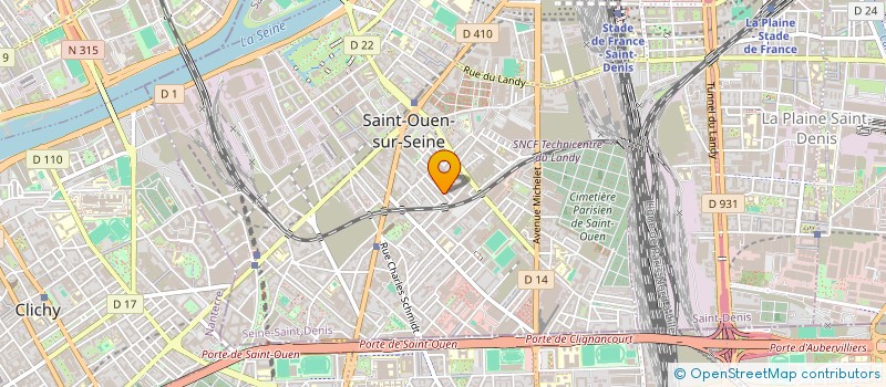 localisation de l'entreprise MONSIEUR AMAR BOUMEDJANE à SAINT-OUEN-SUR-SEINE
