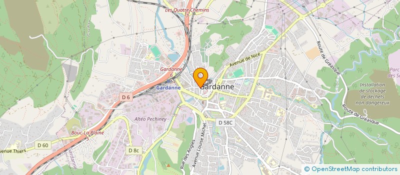 localisation de l'entreprise MONSIEUR AMAR BOURAHLA à GARDANNE
